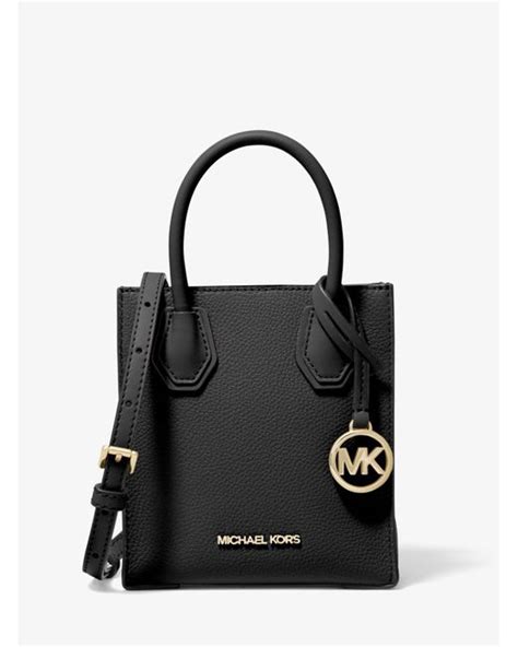 michael kors handbags pebble leather|michael kors mercer extra small.